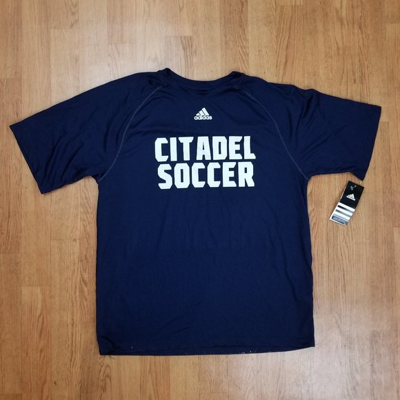 Men's Adidas Climalite Running Soccer Shirt S - Picture 1 of 3